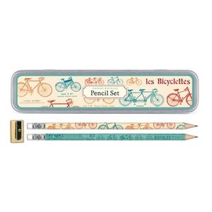 New - Vintage Bicycle Pencil Set by Cavallini